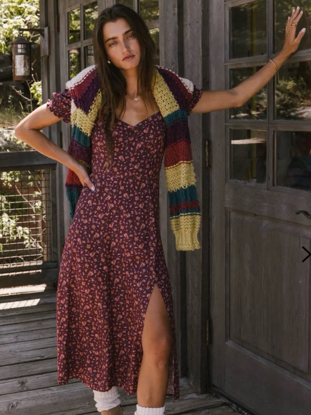 Bohme Katherine Ditsy Floral Dress Size M *See description below and photos*